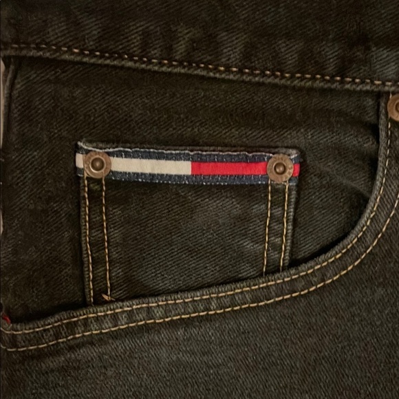 Vintage Tommy Jeans Black Denim Pants - Picture 4 of 9